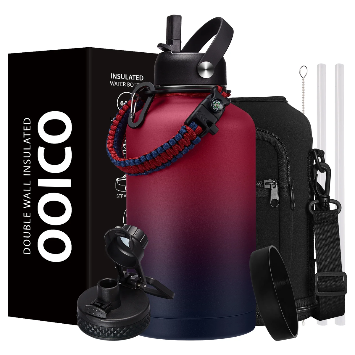 OOICO™ Insulated Water Bottle